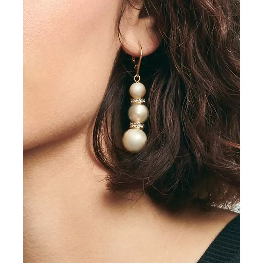 Brand New with Tags (NWT) Brooks Brothers Pearl Drop Earrings MSRP$58.00